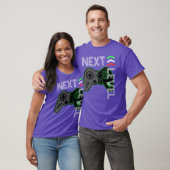Next Level Video Game Neon Green Controller T-Shirt (Unisex)