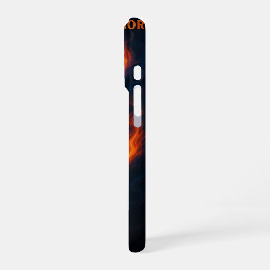 Next Life, Same Warrior – Epic Samurai & Dragon iPhone Hülle (Linke Seite)