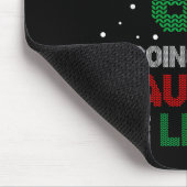 Next Person To Say 6 7 Naughty List Funny Christma Mousepad (Ecke)