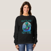 Next Planet Next Target for a Hobby Astronomer Ali Sweatshirt (Vorne ganz)