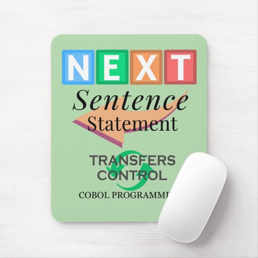 Next Sentence Statement in Cobol Programming Mousepad (Mit Mouse)