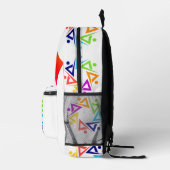 Next Stop: 3rd Grade! Girly's Ride Bedruckter Rucksack (Rechts)