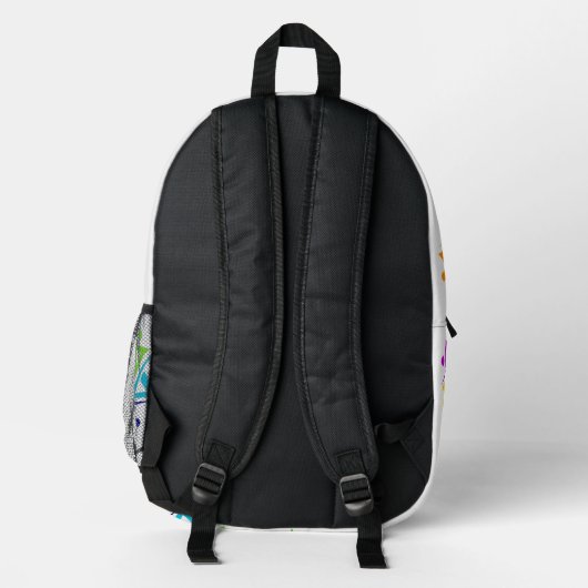 Next Stop: 3rd Grade! Girly's Ride Bedruckter Rucksack (Rückseite)
