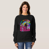 Next stop 5th grade 4th grade Graduation Flossing Sweatshirt (Vorne ganz)