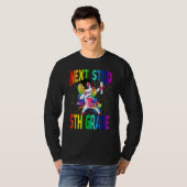 Next Stop 5th Grade Graduation Unicorn T-Shirt (Vorne ganz)