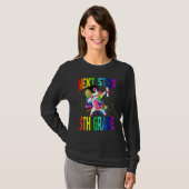 Next Stop 5th Grade Graduation Unicorn T-Shirt (Vorne ganz)