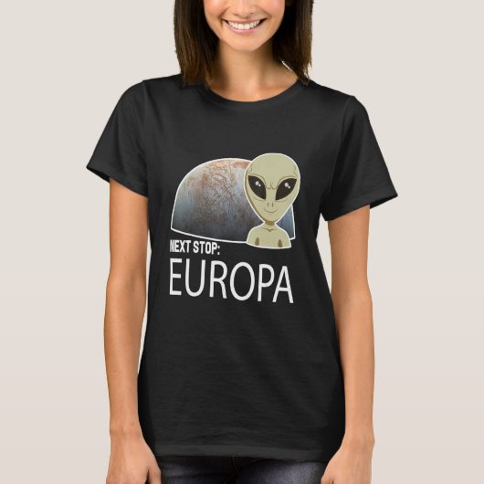 Next stop Europa T-Shirt (Vorderseite)