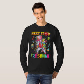 Next Stop Freshman Dabbing Unicorn Teacher Student T-Shirt (Vorne ganz)