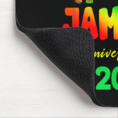 Next Stop Jamaica 2026 Couples Anniversary Family  Mousepad (Ecke)