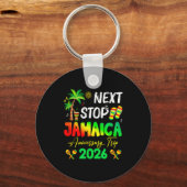 Next Stop Jamaica 2026 Couples Anniversary Family  Schlüsselanhänger (Vorderseite)