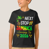 Next Stop Jamaica 2026 Couples Anniversary Family T-Shirt (Vorderseite)
