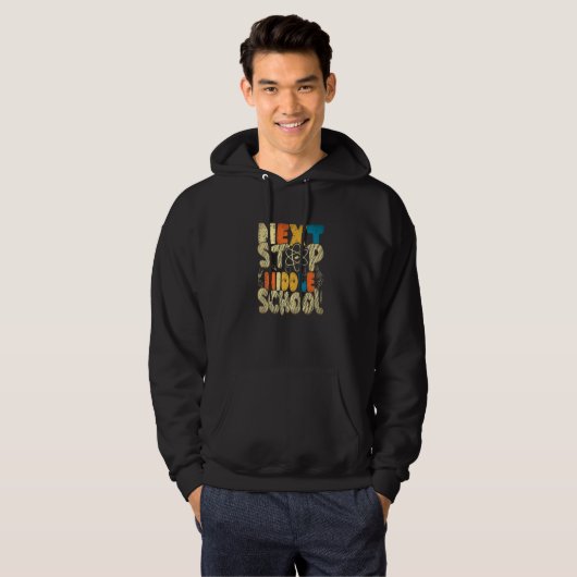 Next Stop Middle School Elementary Graduation Stud Hoodie (Vorne ganz)