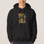 Next Stop Middle School Elementary Graduation Stud Hoodie (Vorderseite)