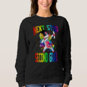 Next Stop Second Grade Graduation Unicorn   Sweatshirt (Vorderseite)