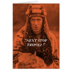 NEXT STOP TRIPOLI...