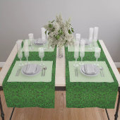 Nexus des grünen Ambuja-Instinkts Kurzer Tischläufer