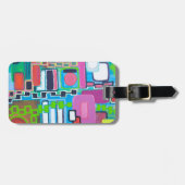 Nexus-Gepäckmarke Gepäckanhänger (Vorderseite horizontal)