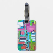 Nexus-Gepäckmarke Gepäckanhänger (Rückseite vertikal)