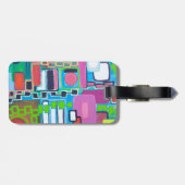 Nexus-Gepäckmarke Gepäckanhänger (Rückseite horizontal)