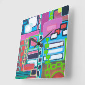 Nexus Wall Clock Quadratische Wanduhr (Winkel)