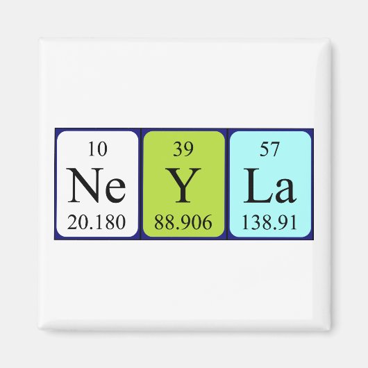 Neyla Periodenmagnet Magnet (Vorne)