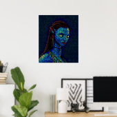 Neytiri Avatar Poster (Heimbüro)