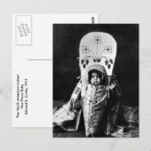 Nez Perce Baby Postkarte (Vorne/Hinten)