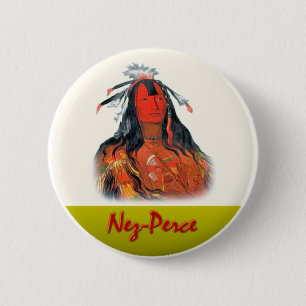 Nez-Perce Button