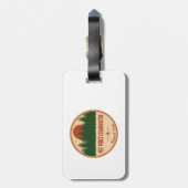 Nez Perce-Clearwater National Forest Gepäckanhänger (Rückseite vertikal)