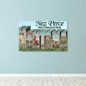 Nez Perce Nat'l Park, Montana Leinwanddruck (Insitu (Holzboden))