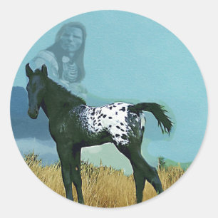 Nez Perce Pony Decal oder Aufkleber