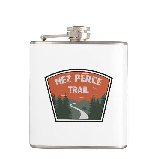 Nez Perce Trail Flachmann (Vorderseite)