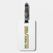 Nez Perce Trail Gepäckanhänger (Rückseite vertikal)