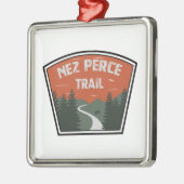 Nez Perce Trail Ornament Aus Metall (Links)