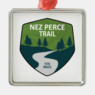 Nez Perce Trail Ornament Aus Metall