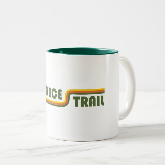Nez Perce Trail Zweifarbige Tasse (VorderseiteRechts)