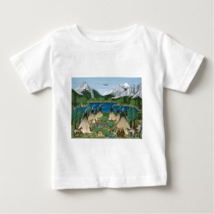 Nez Perce ~ Wallowa Lake Baby T-shirt