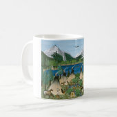 Nez Perce ~ Wallowa Lake Kaffeetasse (Vorderseite Links)