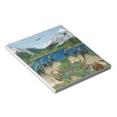 Nez Perce ~ Wallowa Lake Notizblock (angewinkelt)