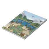 Nez Perce ~ Wallowa Lake Notizblock (Rotiert)