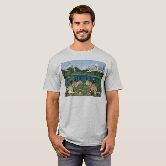 Nez Perce ~ Wallowa Lake T-Shirt (Vorne ganz)