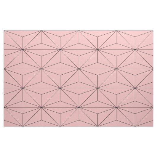 Nezuko Asanoha Stoff (Fat Quarter (45,7 x 55,9 cm))