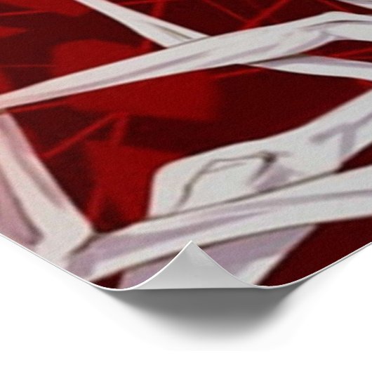 Nezuko in Hell Kimetsu No Yaiba Poster (Ecke)