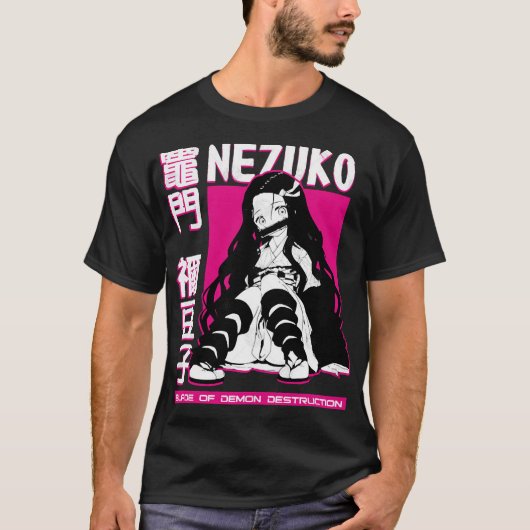 Nezuko Kamado - Demon Slayer Kimetsu no Yaiba T-Sh T-Shirt (Vorderseite)