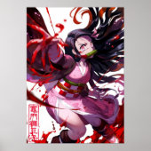 Nezuko Kamado Demon Slayer Poster (Vorne)