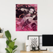 Nezuko Kamado Poster (Heimbüro)