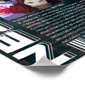 Nezuko-Poster Poster (Ecke)