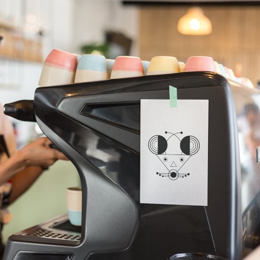 Nezumi Rat Post-it - Clever Note Style Klebezettel