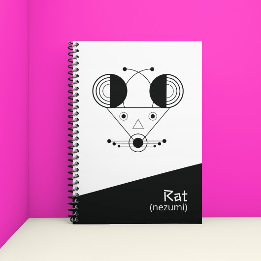 Nezumi Rat Zodiac - Geometric Energy Edition Planer