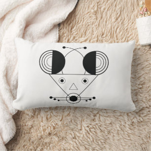 Nezumi Zodiac Pillow - Geometric Calm Edition Lendenkissen